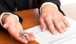hand over of house keys